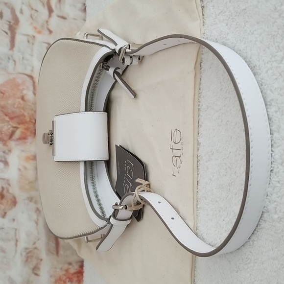 New Rafe Angie Zip Canvas Hobo Bag - Picture 8 of 15